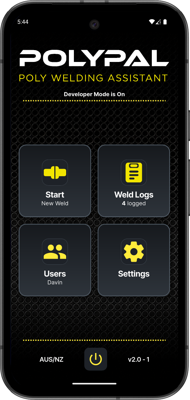 Polypal app screen — Home